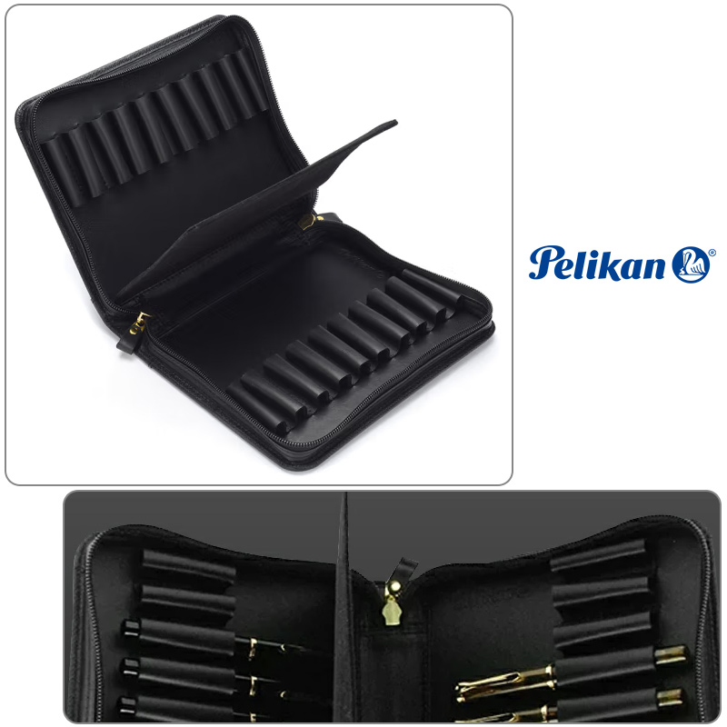 Pelikan（ペリカン） ペンケース レザー 20本用 ブラック TGX-20