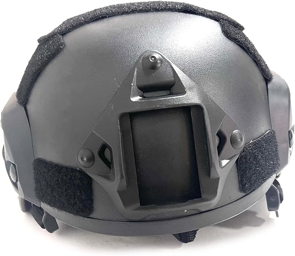 サバゲー ヘルメット タクティカル 装備 コスプレ 迷彩 軽量 (ブラック