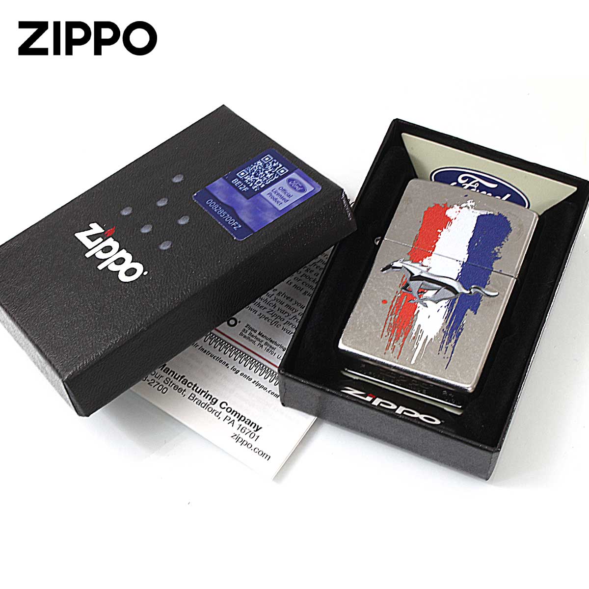 ZIPPO ジッポー 限定 フォード 100周年 マスタング 未使用 ZIPPO