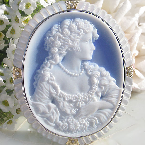 本場ドイツ産 ストーンカメオ(メノウカメオ)のカタログ カメオ専門店