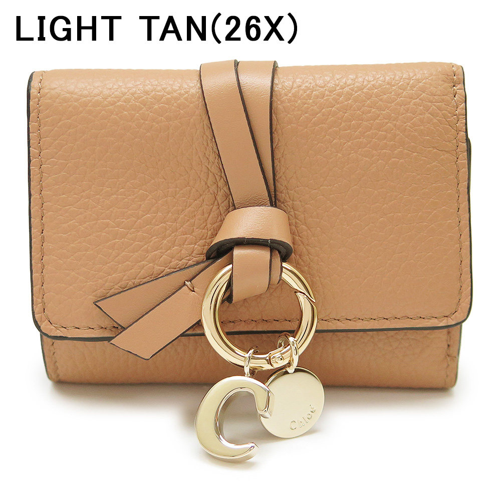 Chloe（クロエ） 折財布 レディース ALPHABET ミニ トリフォールド