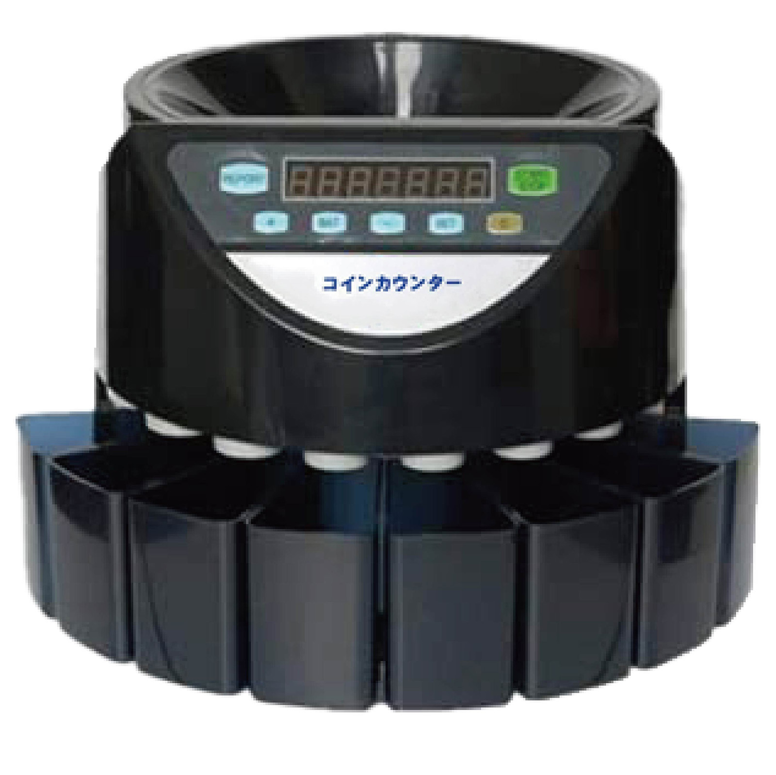 ONE STEP コインカウンター 自動 高速 硬貨計数機 マネーカウンター