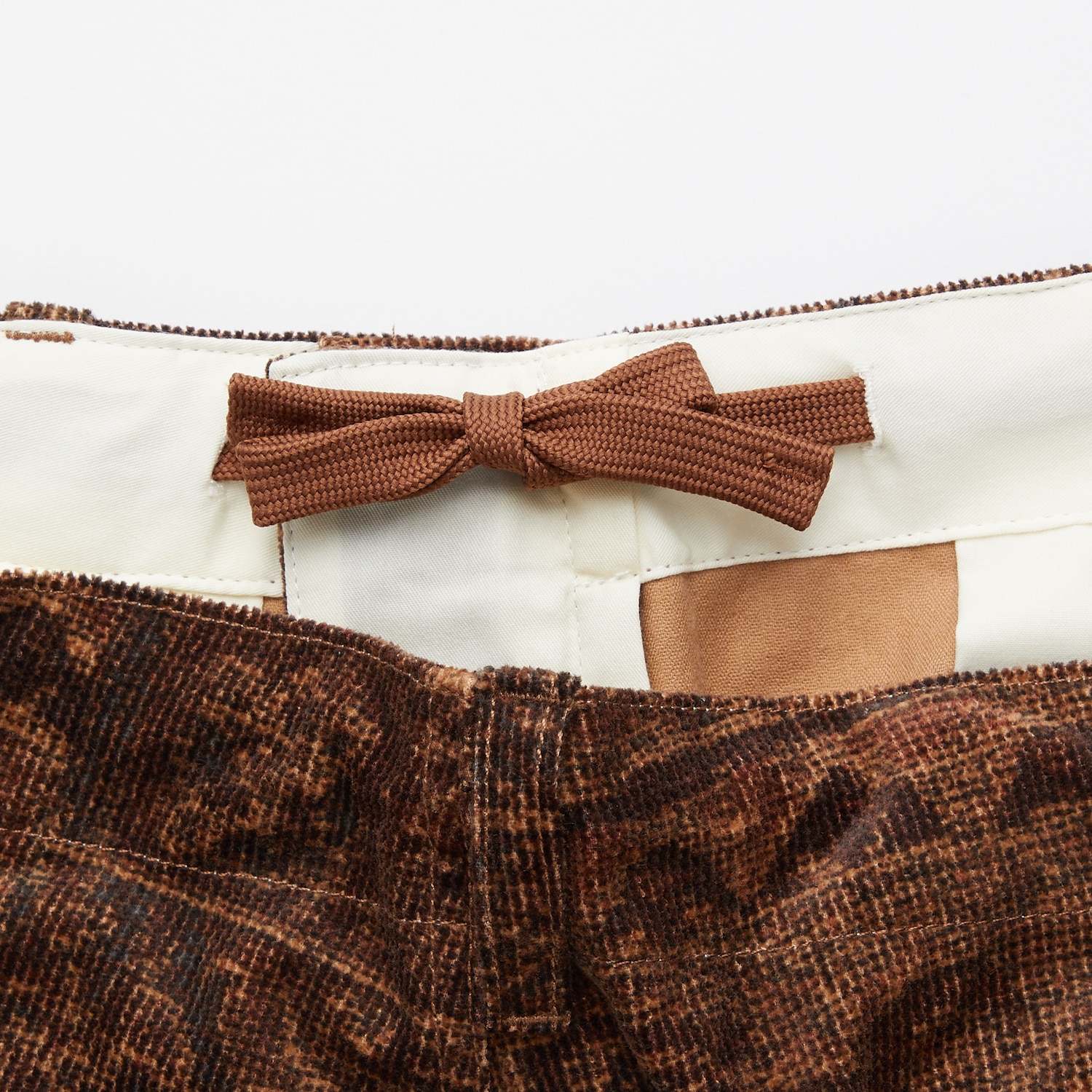 m6697【FAT】サルエルパンツ コーデュロイ 2タック ペイズリー柄