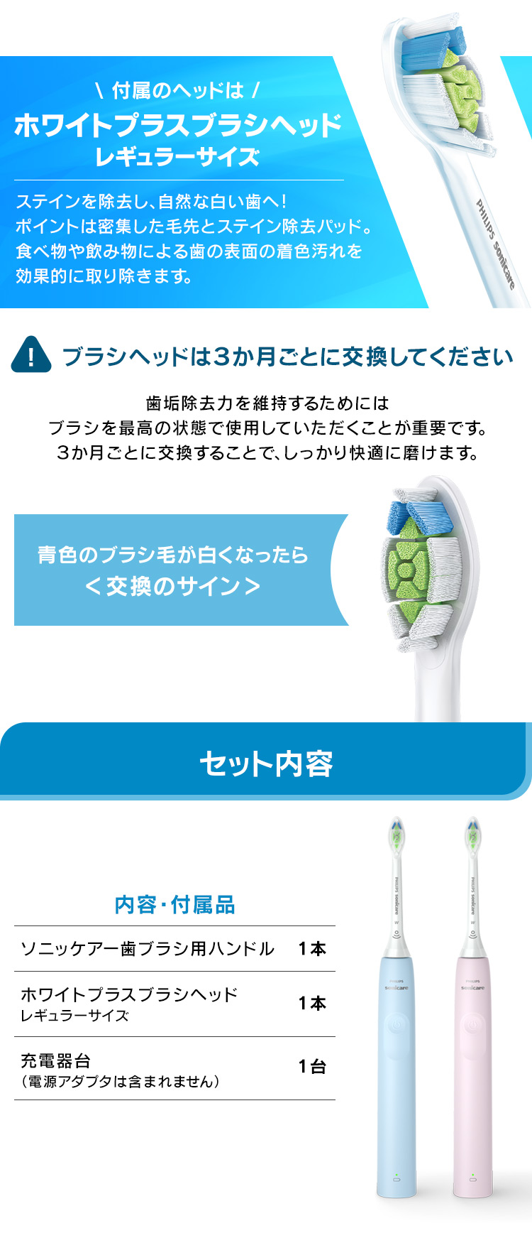Philips（フィリップス） 電動歯ブラシ ソニッケアー 替えブラシ