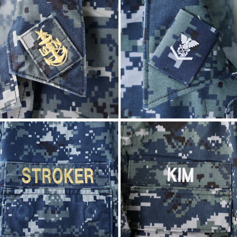 US. NAVY Digital Camo Type-1 NWUジャケット《実物・USED》 米軍 海軍