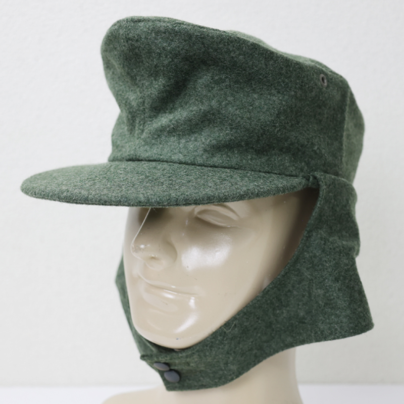 WW2ドイツ軍. EREL M43型兵用規格帽[フィールドグレー]《復刻版