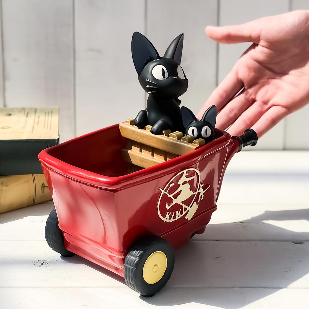 ジブリ プランターカバー 魔女の宅急便 ジジの赤い手押し車 スタジオ