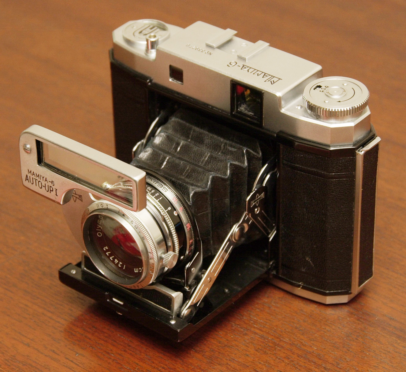 マミヤシックス・オートマットによるスプリングカメラの完成