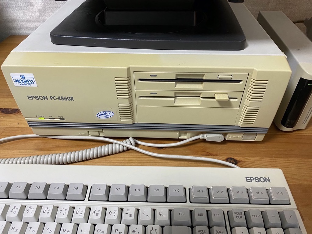 ジャンク】 EPSON PC-486GR ジャンク品のPC-486GRを購入