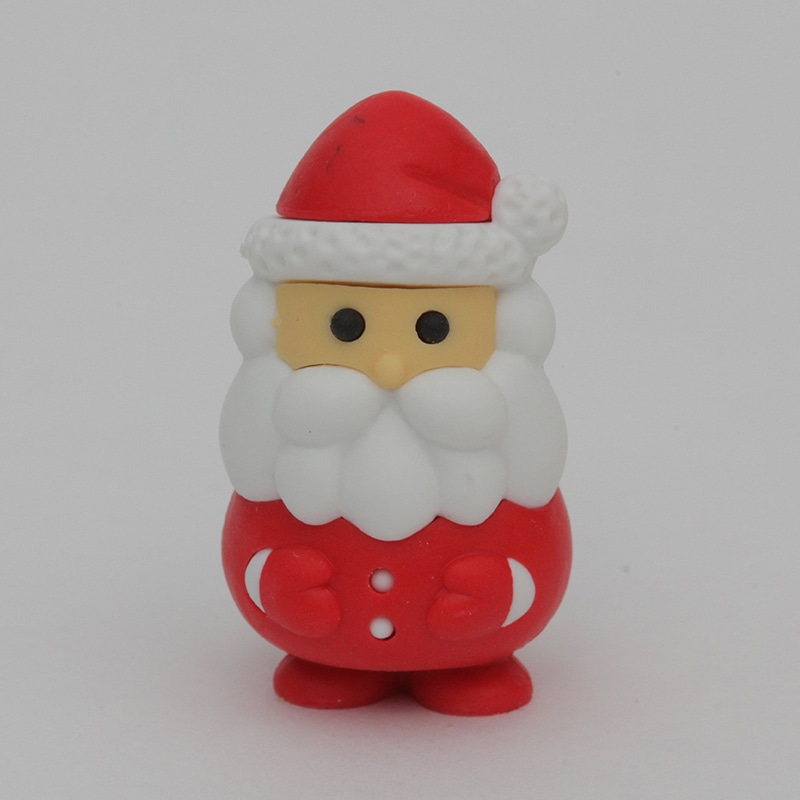 イワコー 消しゴム サンタクロース レッド ER-BASB300 1個（ご注文単位