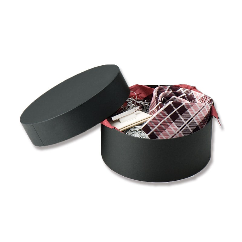 HEIKO 箱 サークルボックス 90-38 SS ブラック 1個(ご注文単位5個