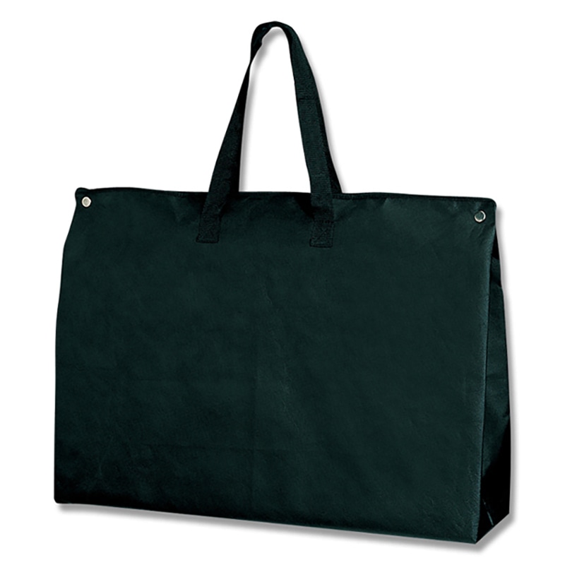 HEIKO 不織布手提げ袋 Fバッグ チャック付LL 黒 5枚/袋 008739001 包装