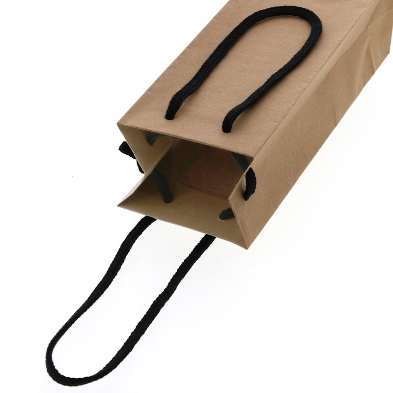 HEIKO 手提げ紙袋 ワインバッグ ハーフボトル ライナー無地 10枚/袋