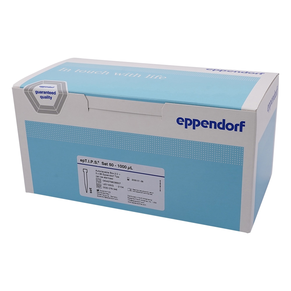 エッペンドルフ ピペットチップ(epTIPS) セット 50～1000μL （96本