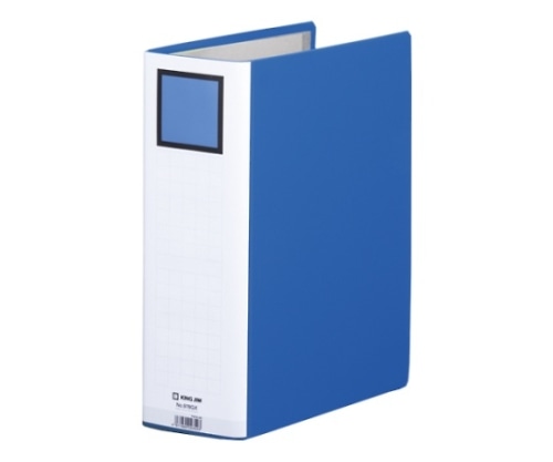 TANOSEE 片開きパイプ式ファイルE A4タテ 1000枚収容 100mmとじ 背幅