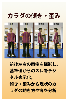 peek a body ピークアボデイ姿勢分析