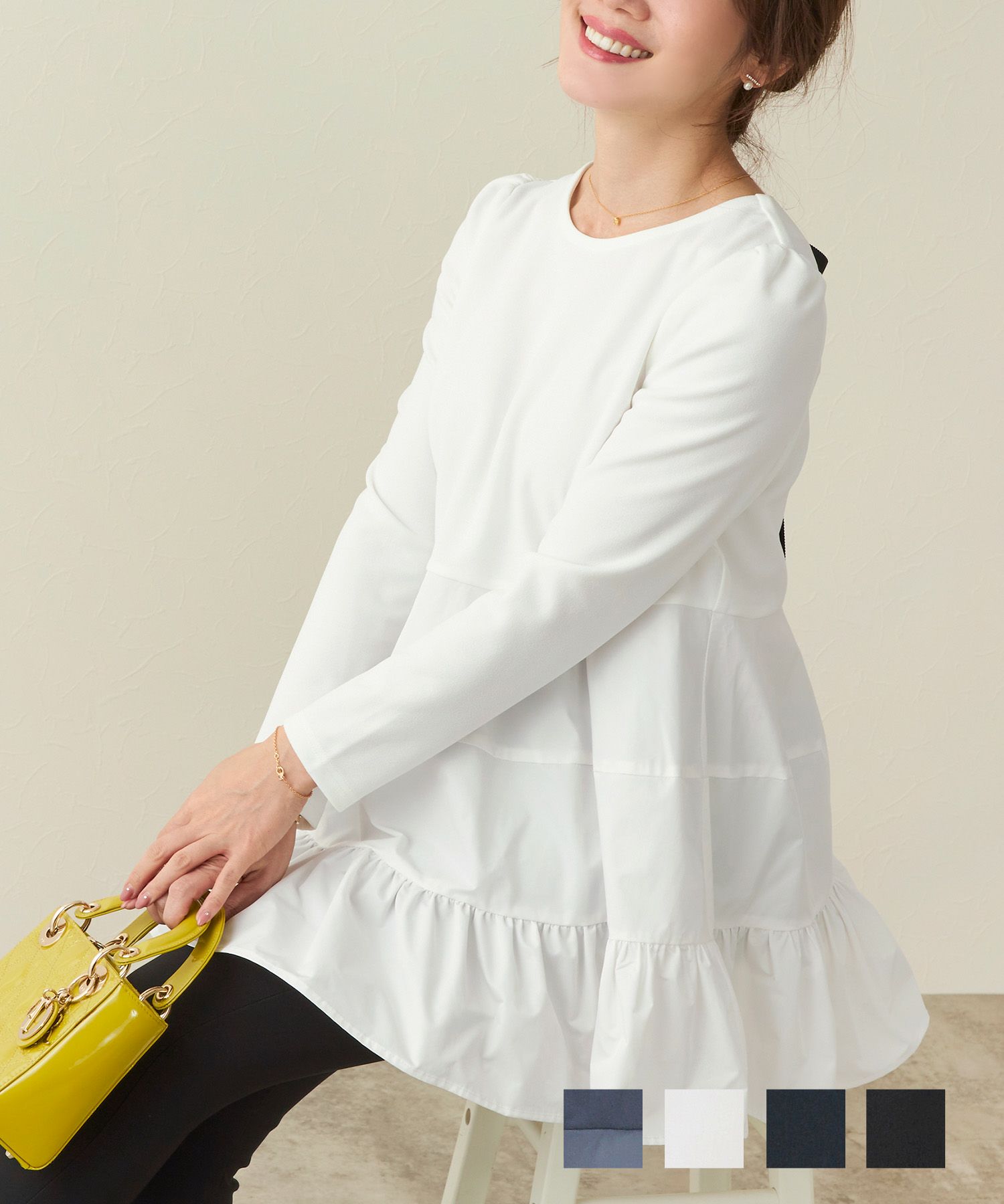 キルティング トラベル 収納バッグ 3点セット Liala×PG 全2色｜lpg932