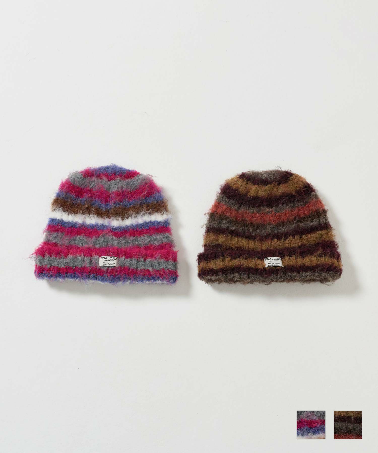 2024Limited Edition ニット帽 TINA：JOJUN 全2色｜tnj944-0871【2