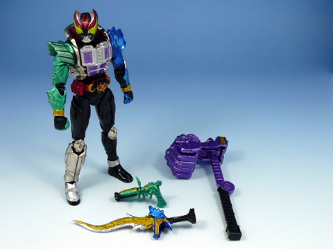 バンダイ 装着変身 仮面ライダーキバ ドガバキフォーム（装着変身改造）