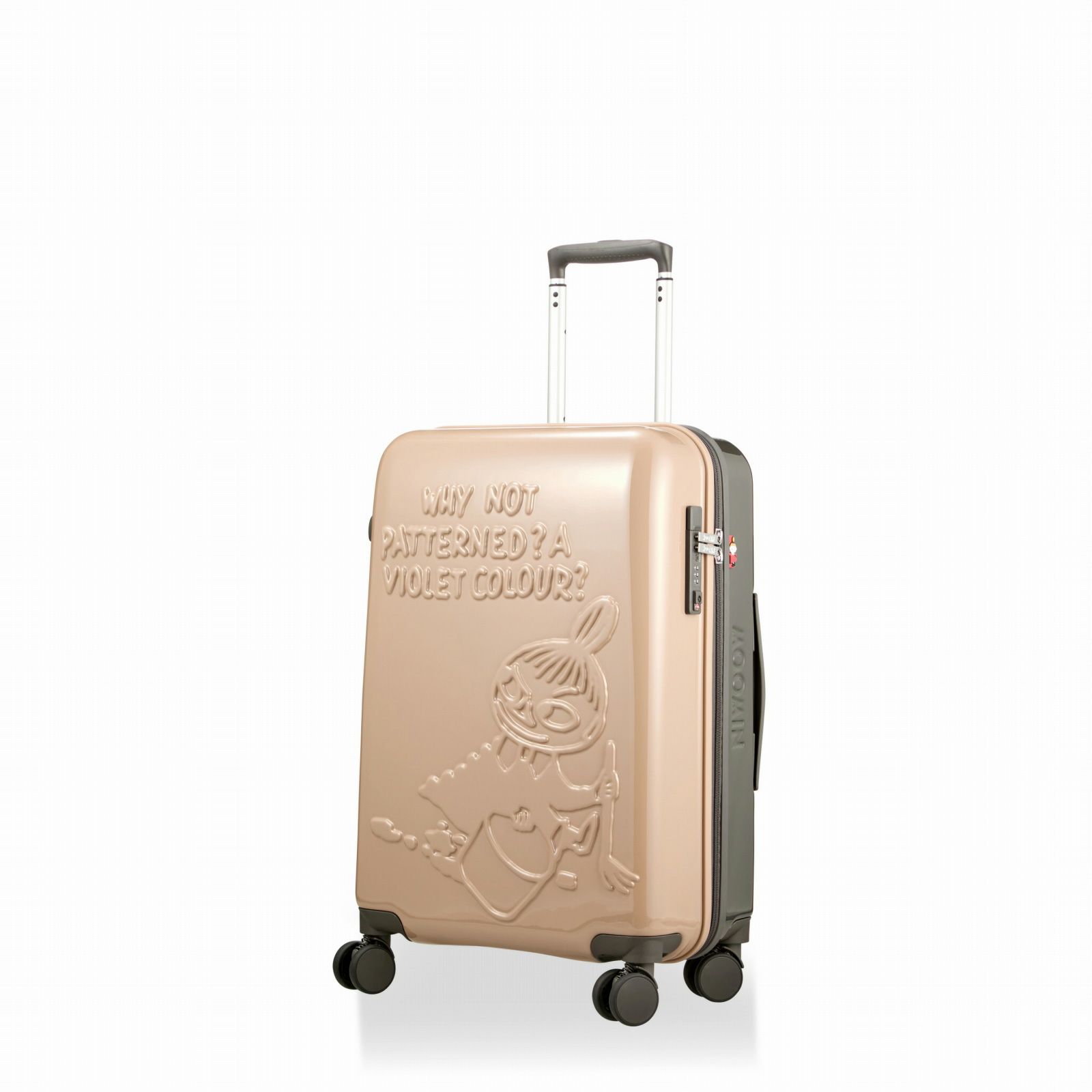 スーツケース ムーミン リトルミイ Mサイズ ジッパータイプ HAP2286-57