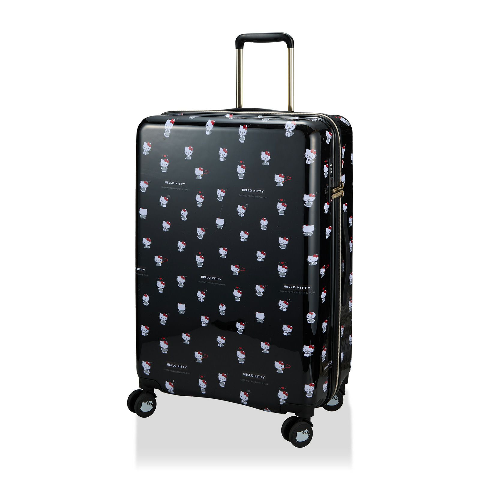 スーツケース サンリオキャラクターズ Mサイズ カップホルダー付き