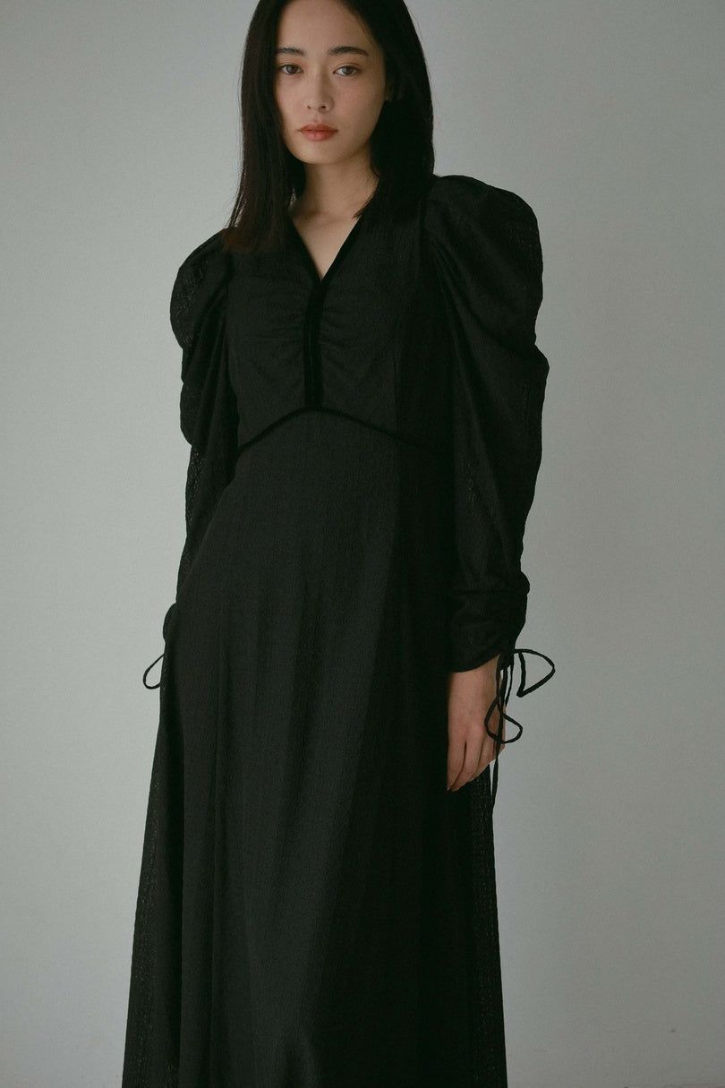 CASA FLINE - ラッセルレースロングドレス (ブラック) | Sir online