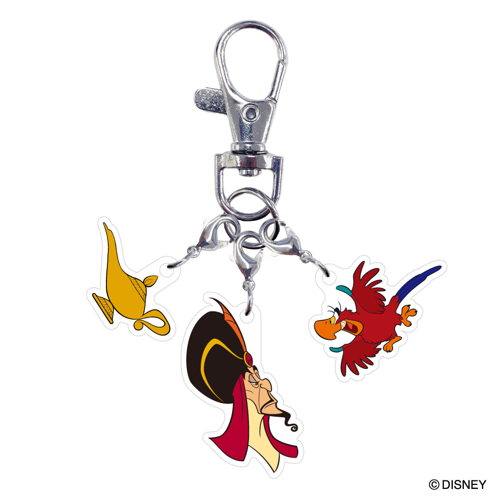ディズニー トリオアクリルキーホルダー ディズニーヴィランズシリーズ