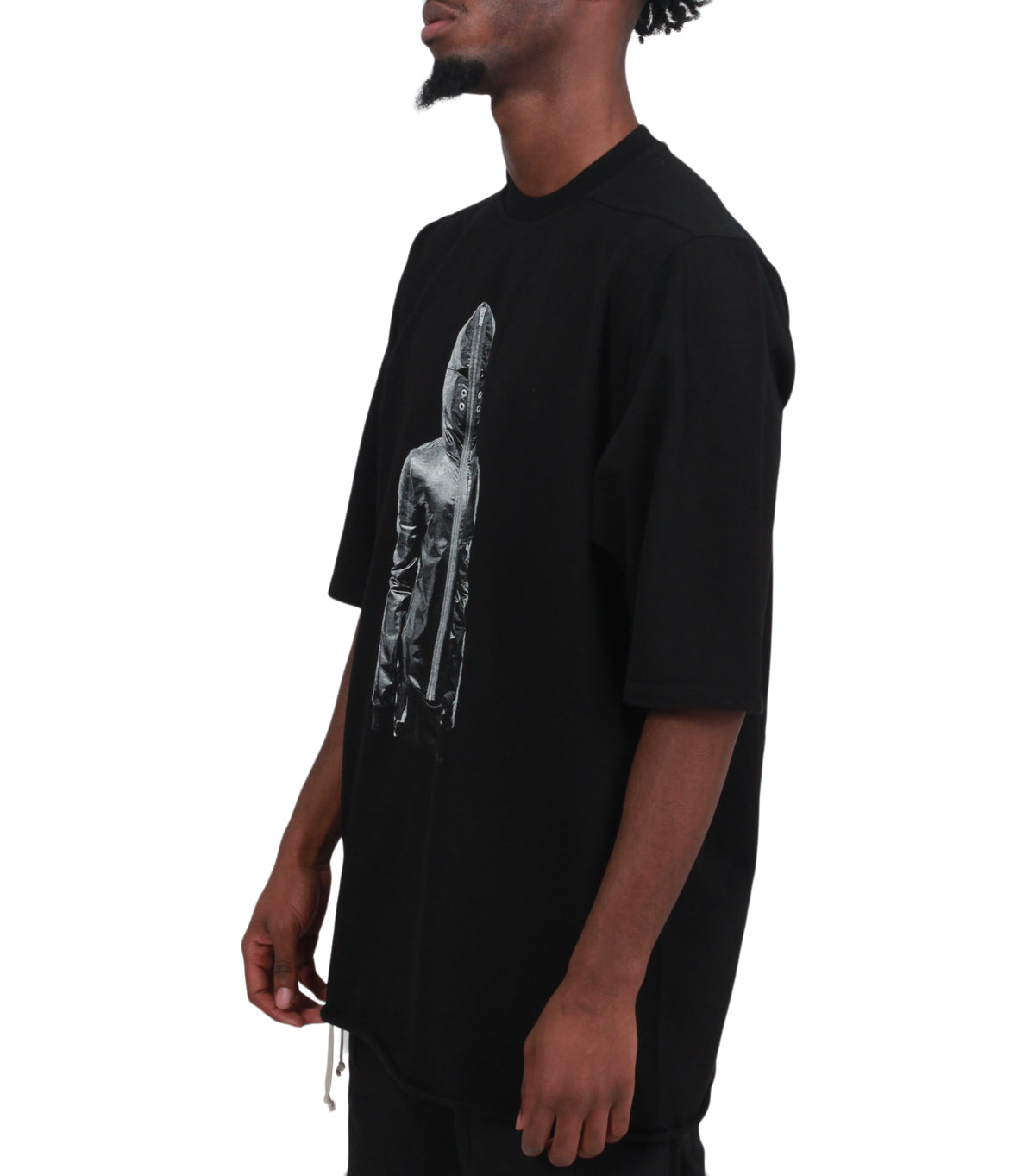 Rick Owens DRKSHDW Jumbo Short Sleeve Tee Black | SOMEWHERE®