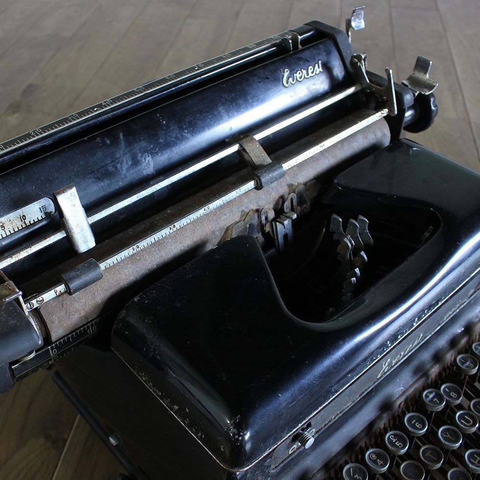 アンティーク タイプライター wa-z-505 – レンタルアンティーク家具