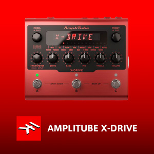 プラグイン・エフェクト 「AmpliTube X-DRIVE」 | SONICWIRE