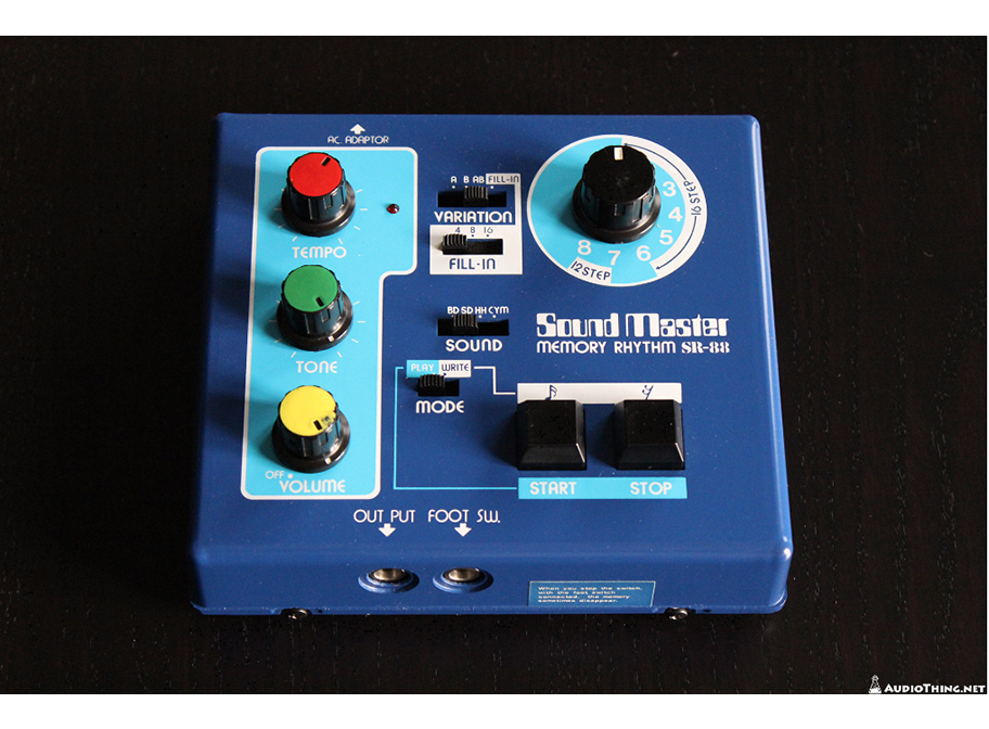 Sound Master SR-88 アナログドラムマシーン 箱/取説付美品珍品 Sound