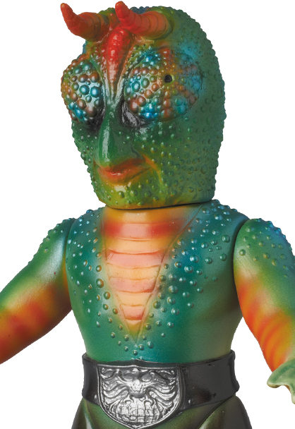 東映レトロソフビコレクション 死神カメレオン（『仮面ライダー』より