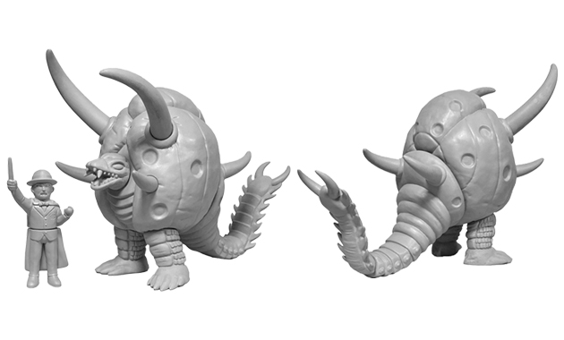 MAT ブラックエンド & ミニ・ブラック指令 メディコム・トイ 怪獣大