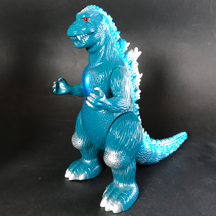 世紀の大怪獣 1999 ゴジラ 350 Classic Blue Ver ソフビ マルサン