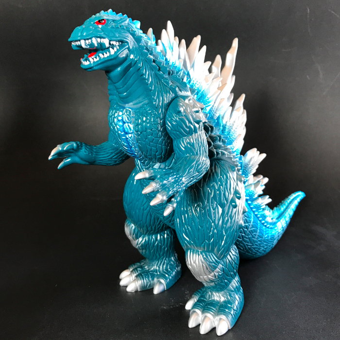 ゴジラ ソフビ マルサン Godzilla 1962 Blue Glitter マルサンキンゴジ