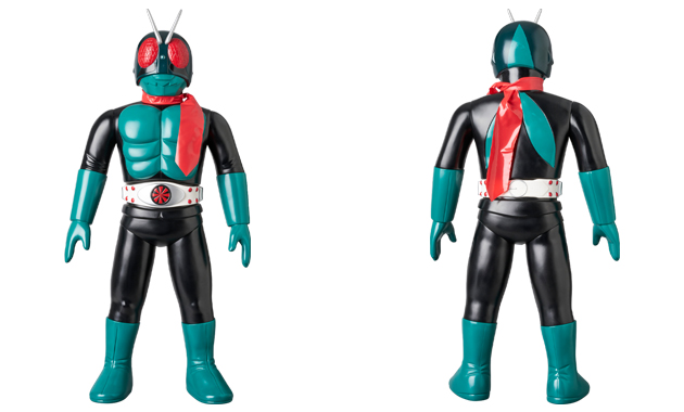 ソフビ 仮面ライダー新1号 ダブルライダーカラーVer. メディコムトイ