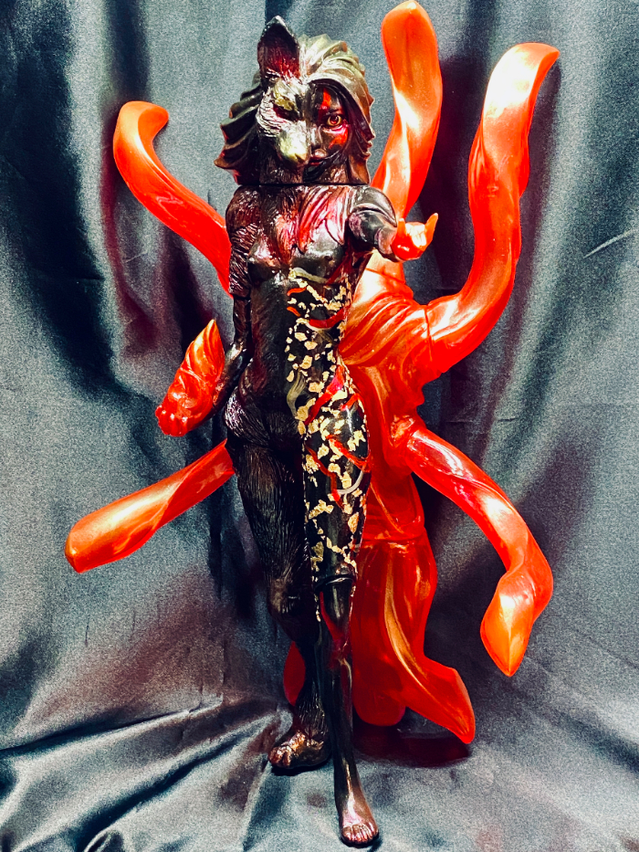 小豆島・妖怪万博で手に入れた激レア！】ヒカリトイズ 真説 物ノ怪少女