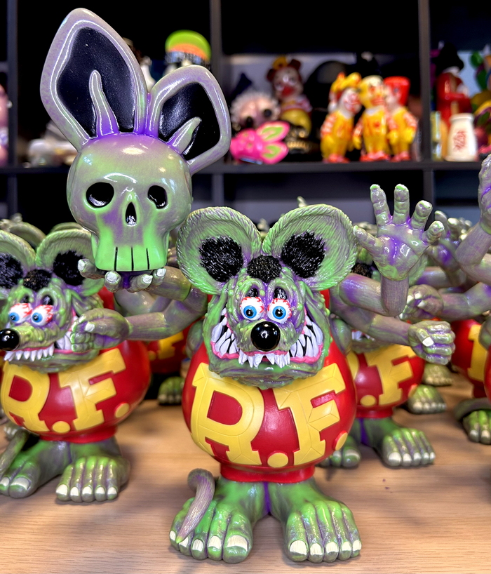 BLACKBOOK TOY RatFink ラットフィンク 阿修羅 ソフビ