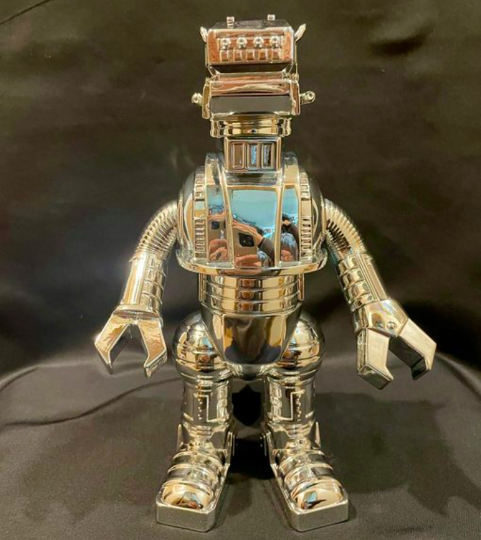 四次元ロボ獣 メカギラス Y.MSF ウルトラマン80 メッキバージョン 四