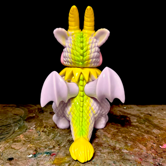 三眼龍神】カームドラゴン(クリアエメラルド）アートジャンキー ART