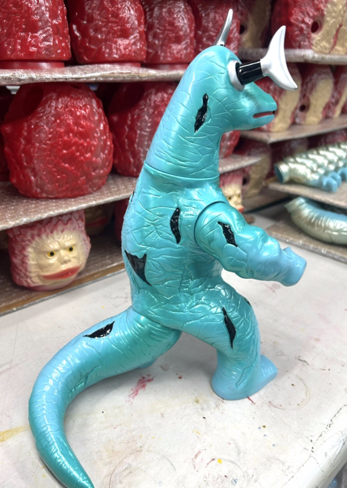 マルサン製／ガボラ。当時もの。ウルトラマンの怪獣汚れあるが価値は