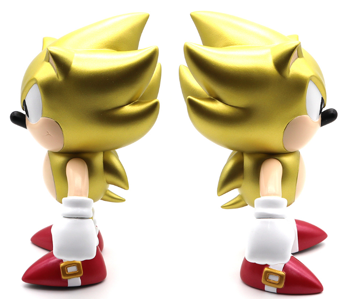 FREAK'S STORE 別注 SOFVIPS スーパーソニック 蓄光 ソフビ SEGA誕生65