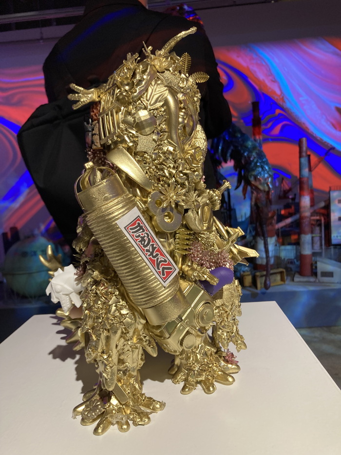 ヘドラ50周年展」でマルサン製「ヘドラ450」のアーティスト