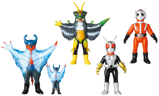 メディコムトイ ワシカマギリ 東映レトロソフビ 仮面ライダー 未開封品