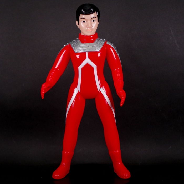 ブルマァク製 ウルトラセブン マスク取れ ソフビ 面取れ フィギュア