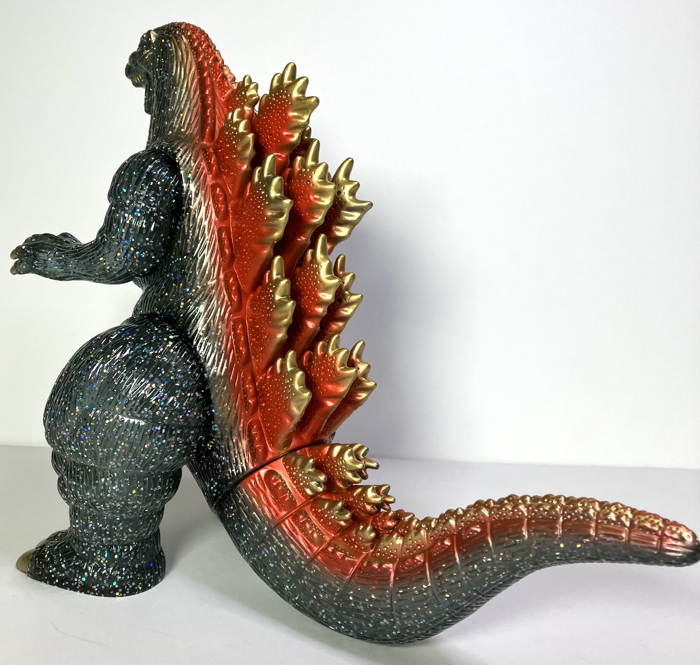 ブルマァク ガイガン 当時物 ソフビ ミドルサイズ マルサン ゴジラ