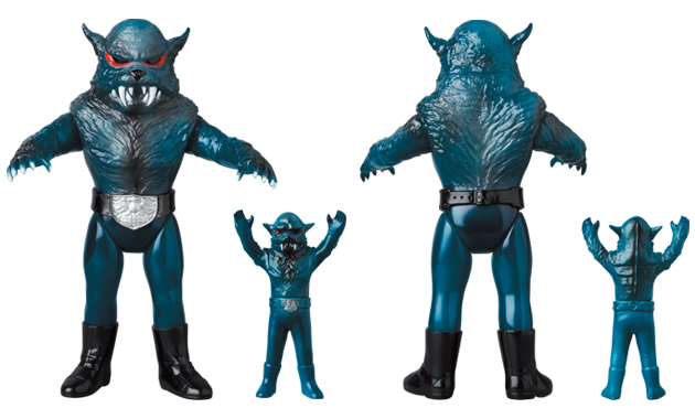 未開封 東映レトロソフビコレクション 狼男 仮面ライダー メディコム