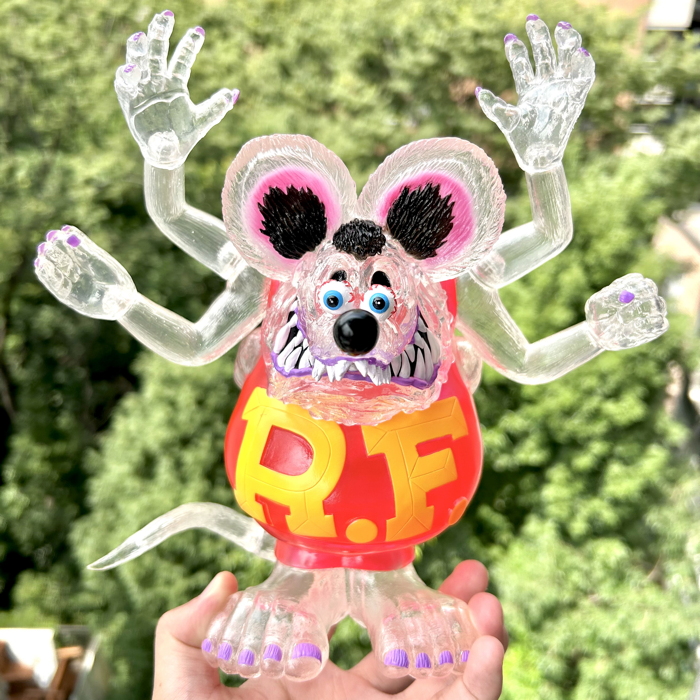 阿修羅RATFINK ラットフィンク ソフビ MMM BlackBook Toy BlackBook