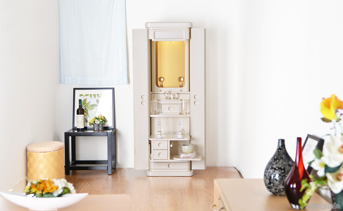 アジェンタ パールホワイト/アデッソ | 創価学会仏壇・仏具なら誓願堂へ