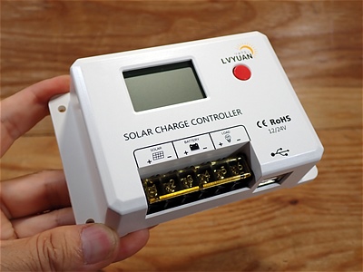 LVYUAN（リョクエン）HC・PWMソーラーチャージコントローラー HC2410